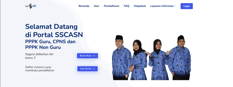 Seleksi Calon Pegawai Aparatur Sipil Negara Di Lingkungan Pemerintah Kabupaten Paser Tahun Anggaran 2021