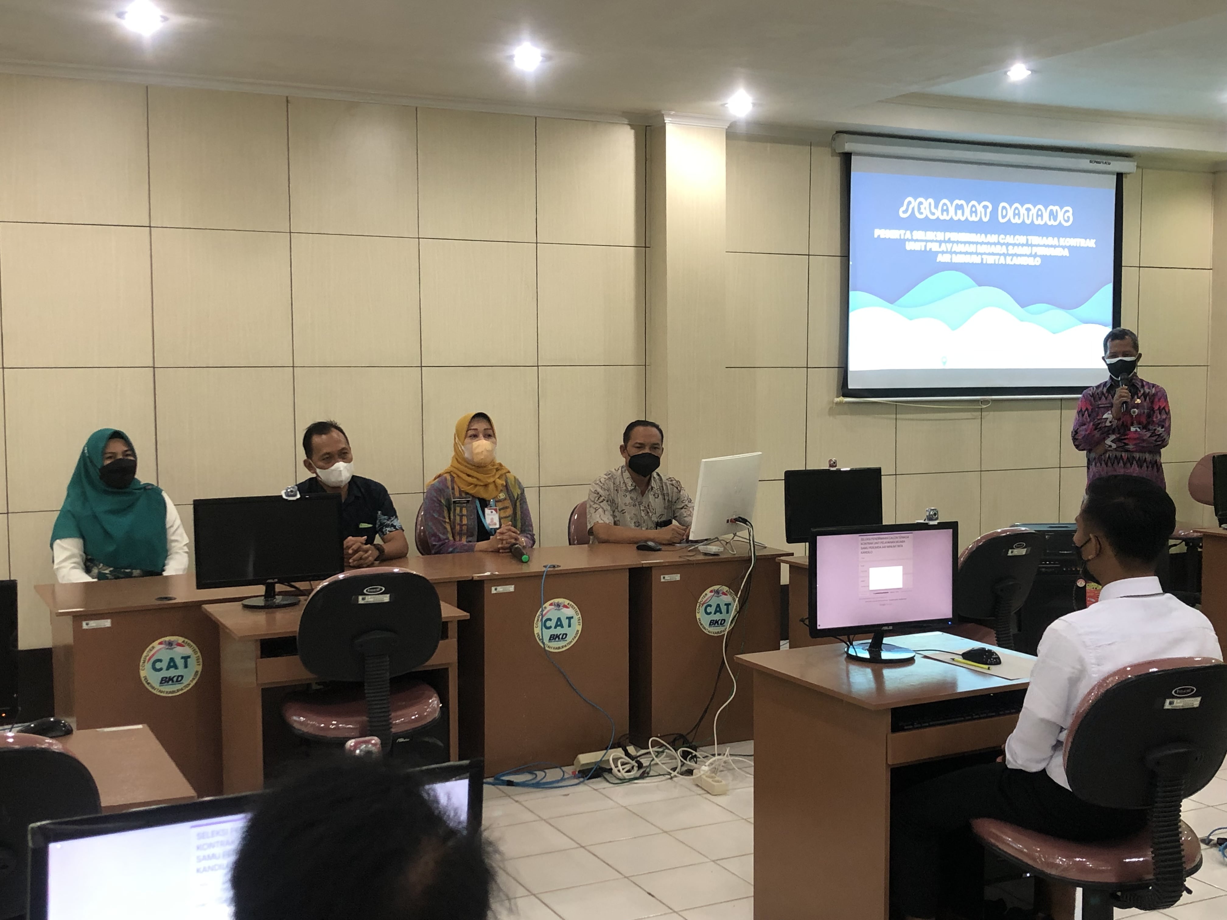 Seleksi Calon Tenaga Kontrak Unit Pelayanan Muara Samu Perumda Air Minum Tirta Kandilo