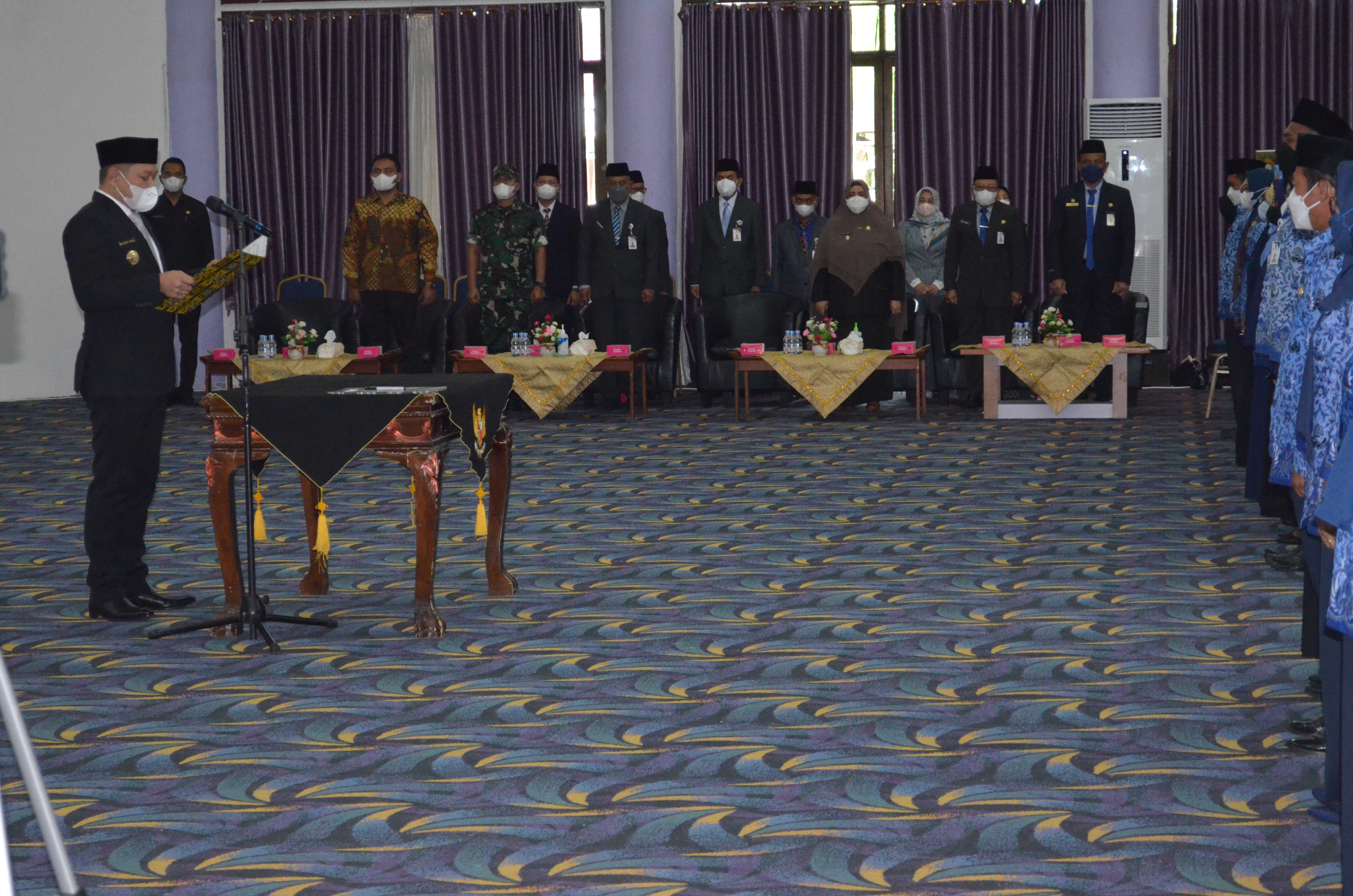 Pelantikan Pejabat Fungsional di Lingkungan Pemerintah Kabupaten Paser