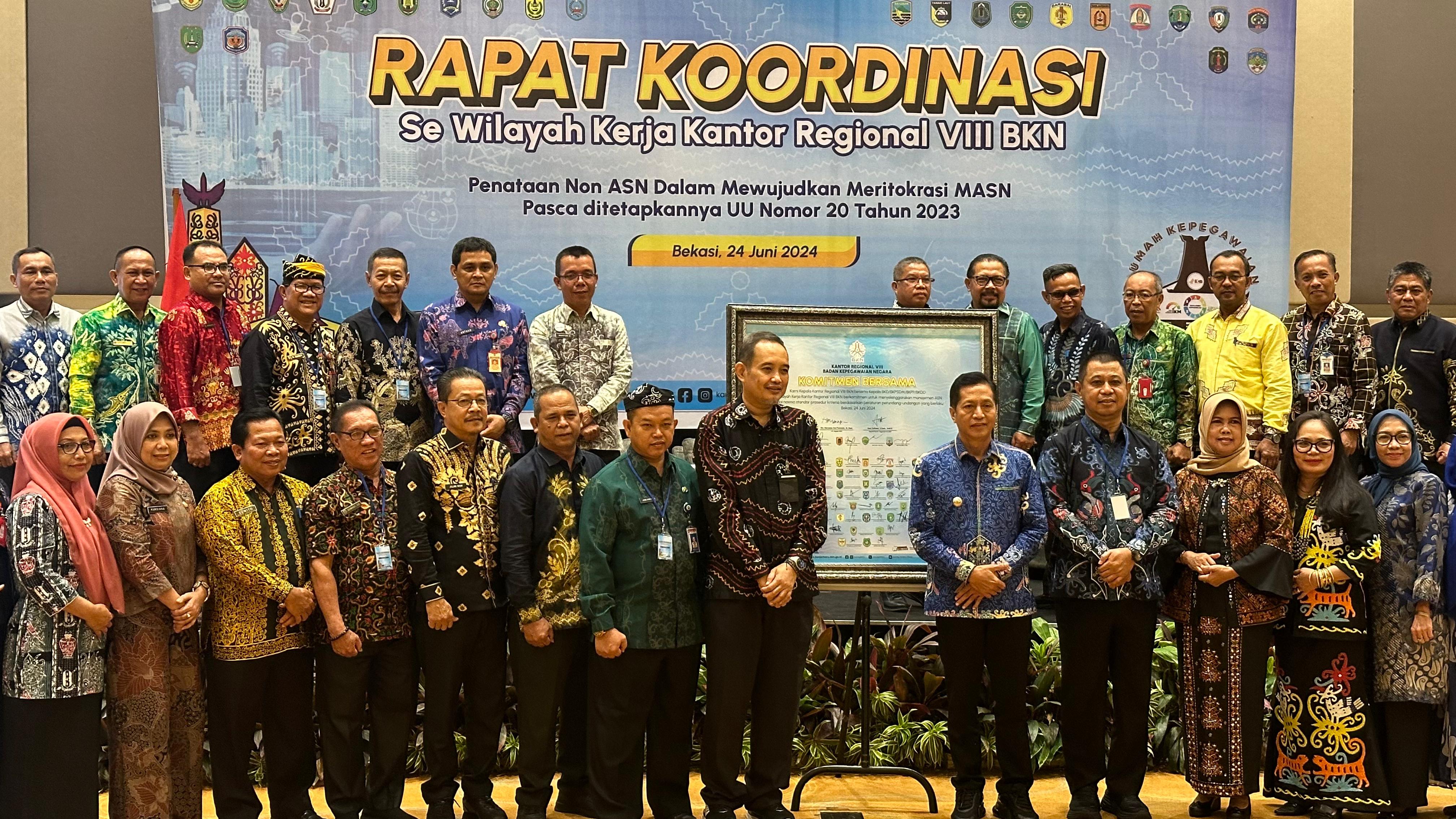 Rakor Kepegawaian se-Wilayah Kerja Kanreg VIII Banjarmasin